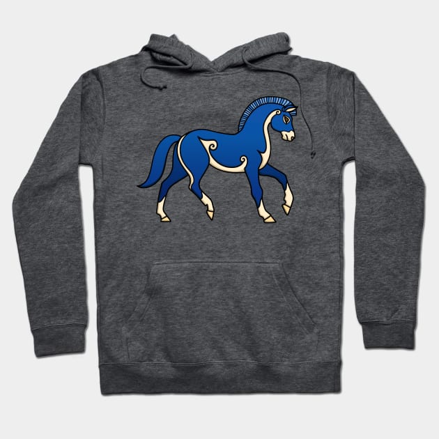 Pictish Steed Hoodie by Hareguizer